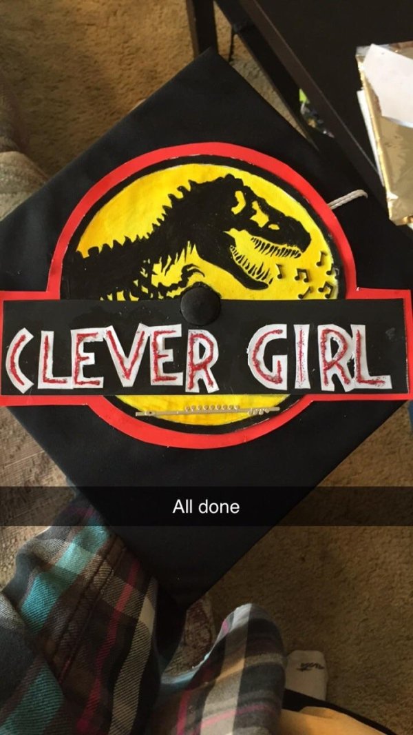 Clever Girl All done
