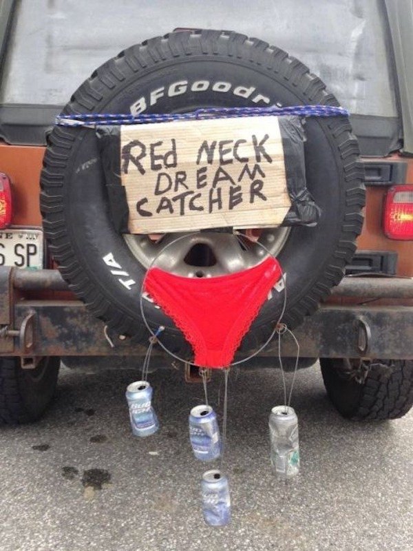 redneck dream catcher - Gfgoo. Red Neck Catcaer Ssp