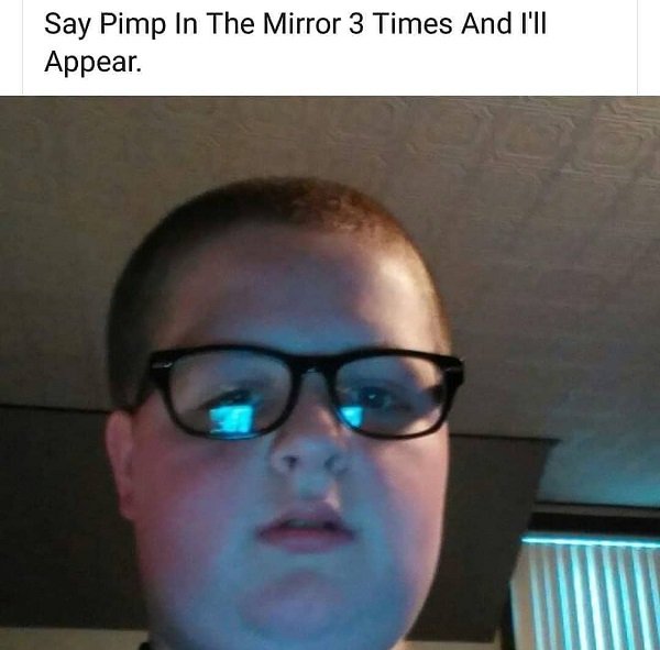 madlads - Video game - Say Pimp In The Mirror 3 Times And I'll Appear.