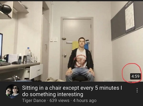 madlads - presentation - Sitting in a chair except every 5 minutes do something interesting Tiger Dance 639 views. 4 hours ago