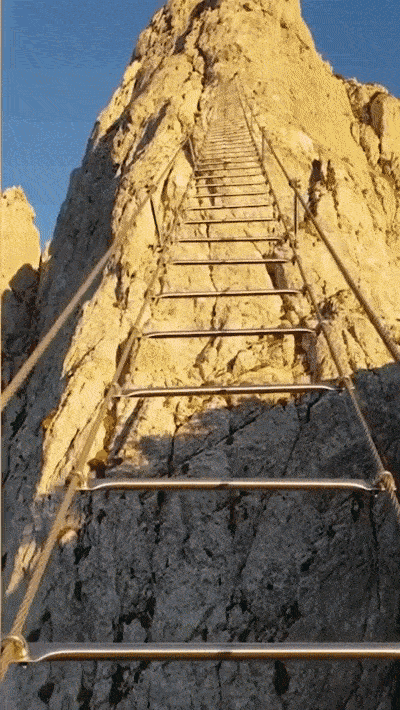 high view ladder to heaven austria