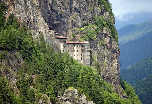 high view sümela monastery