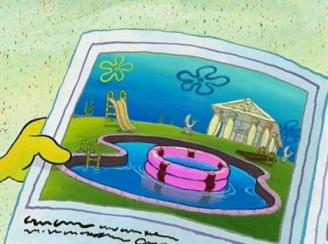 guy's so rich he has a swimming pool in his swimming pool