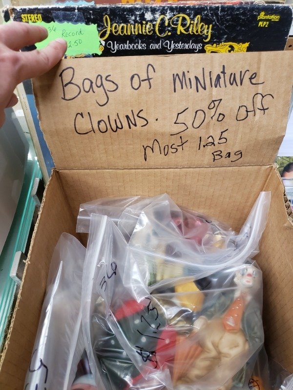 Net Steren Jeanne Riley plantation Alpz a Record 2.50 Yearbooks and Yesterdays Bags of miniature Clowns. 50% off Most 1.25 Bag