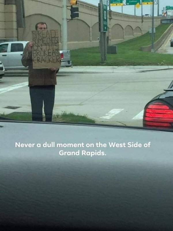 Grand Rapids - Never a dull moment on the West Side of Grand Rapids.