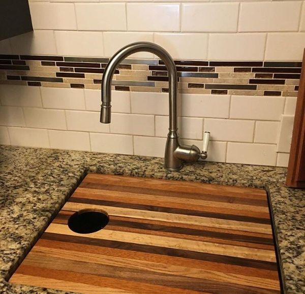 cutting board fits over sink