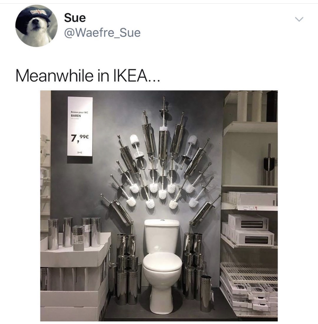 ikea throne - Sue Meanwhile in Ikea... Brosse pour Wc Baren 7.99