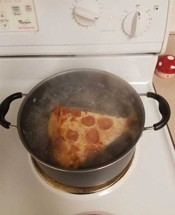 wtf boil pizza - Of Off Start Will