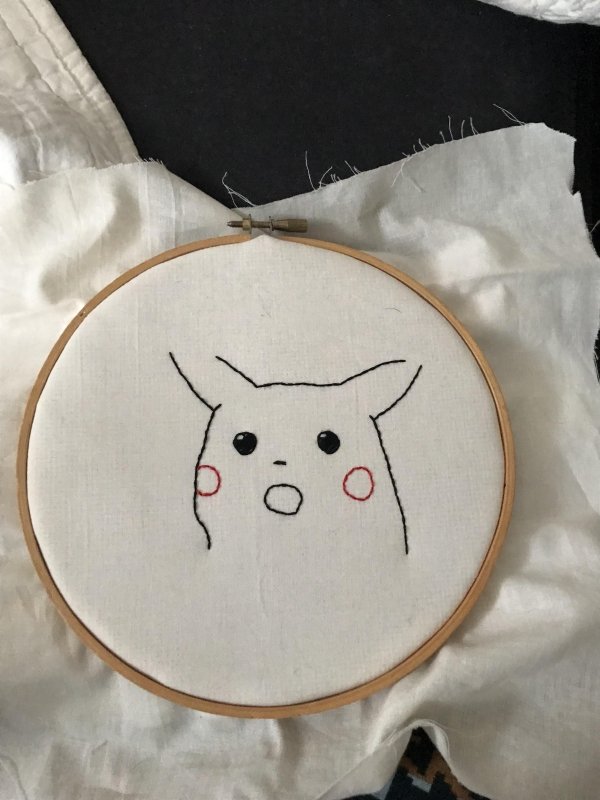 meme embroidery