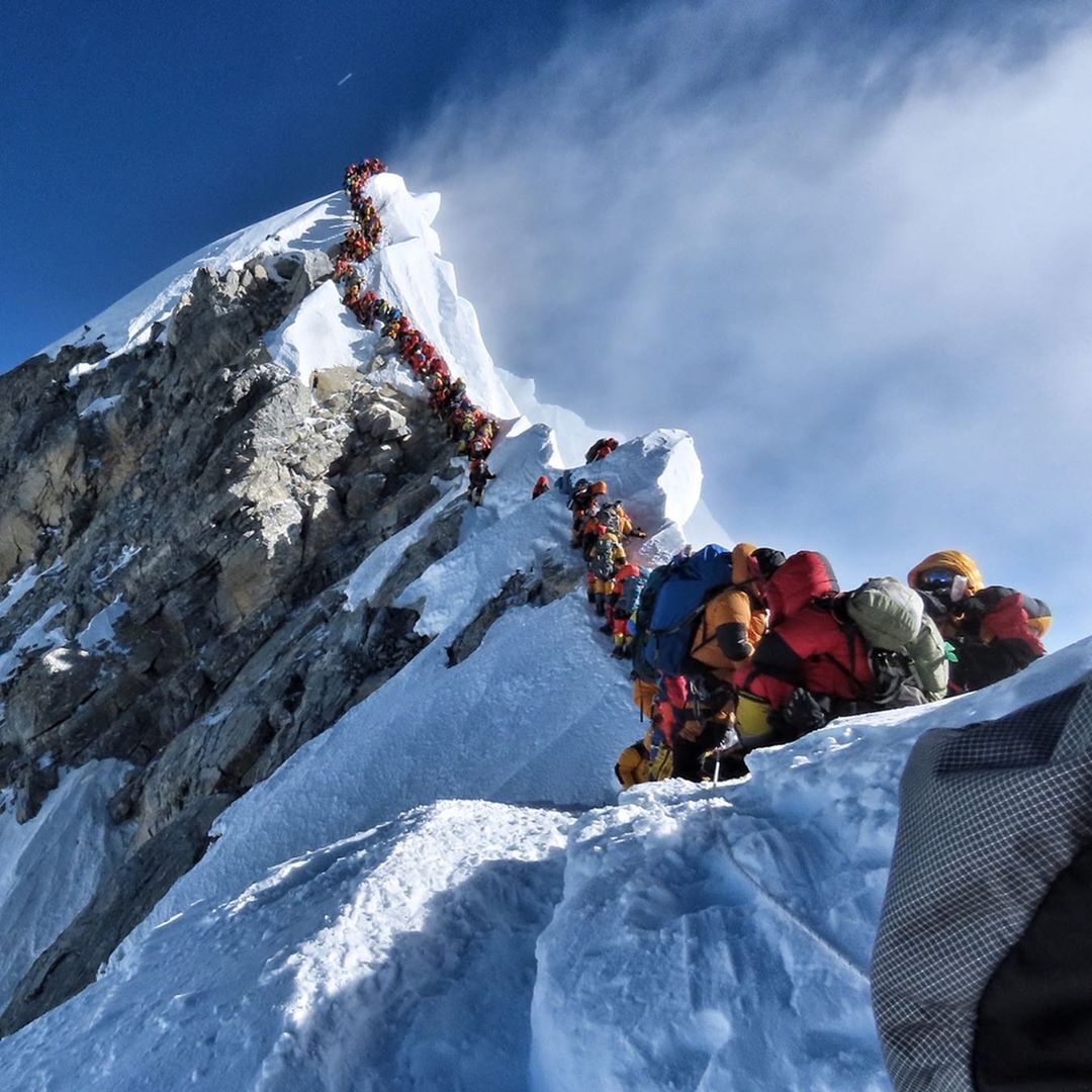 11 people died climbing Everest this year.
