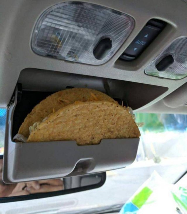 car taco holder