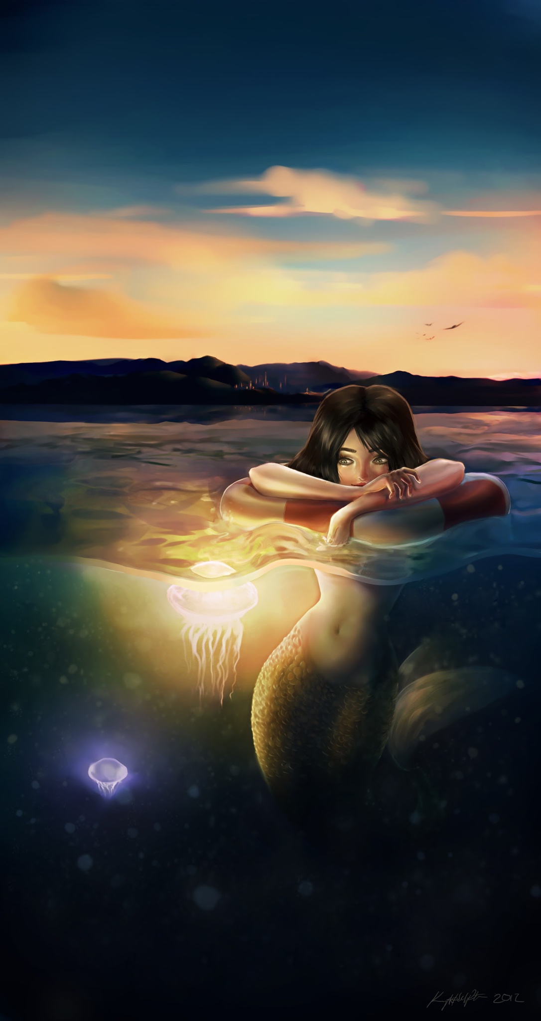 fantasy romantic mermaids - 2102 Adrey
