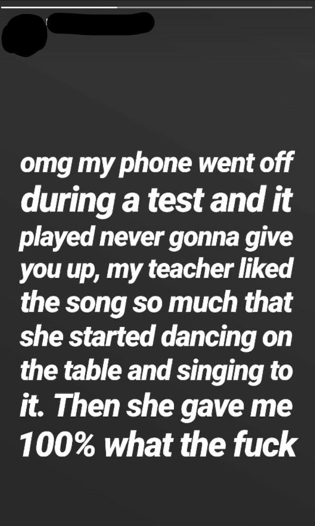 online liars- monochrome photography - omg my phone went off during a test and it played never gonna give you up, my teacher d the song so much that she started dancing on the table and singing to it. Then she gave me 100% what the fuck