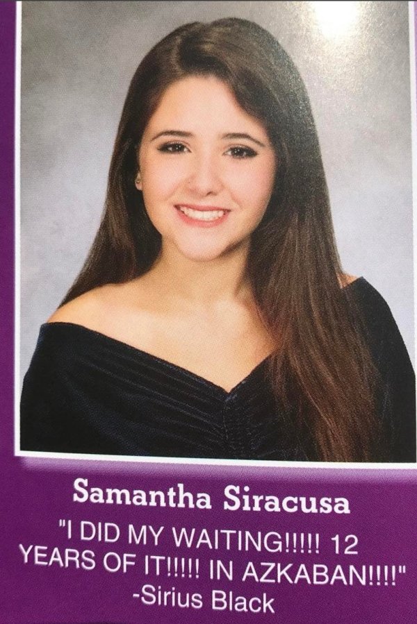 grey's anatomy senior quotes - Samantha Siracusa "I Did My Waiting!!!!! 12 Years Of It In Azkaban!!!!" Sirius Black