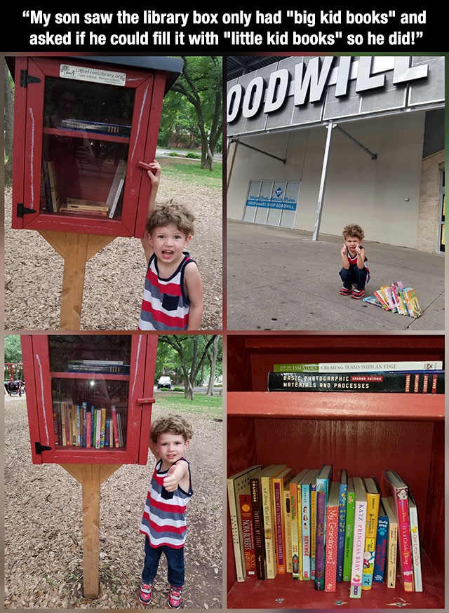 toddler - "My son saw the library box only had "big kid books" and asked if he could fill it with little kid books" so he did! Recor Dodwal R Essesvillis Creating Teams With An Enge Oasic Photographic Her Materials And Processes Attend Het Nora Roberts An