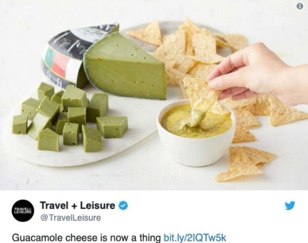 guacamole cheese - Travel Leisure Guacamole cheese is now a thing bit.ly2IQTw5k
