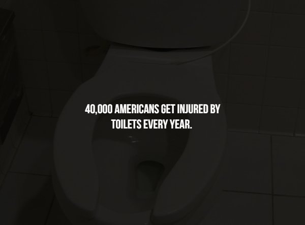 volvo penta - 40,000 Americans Get Injured By Toilets Every Year.