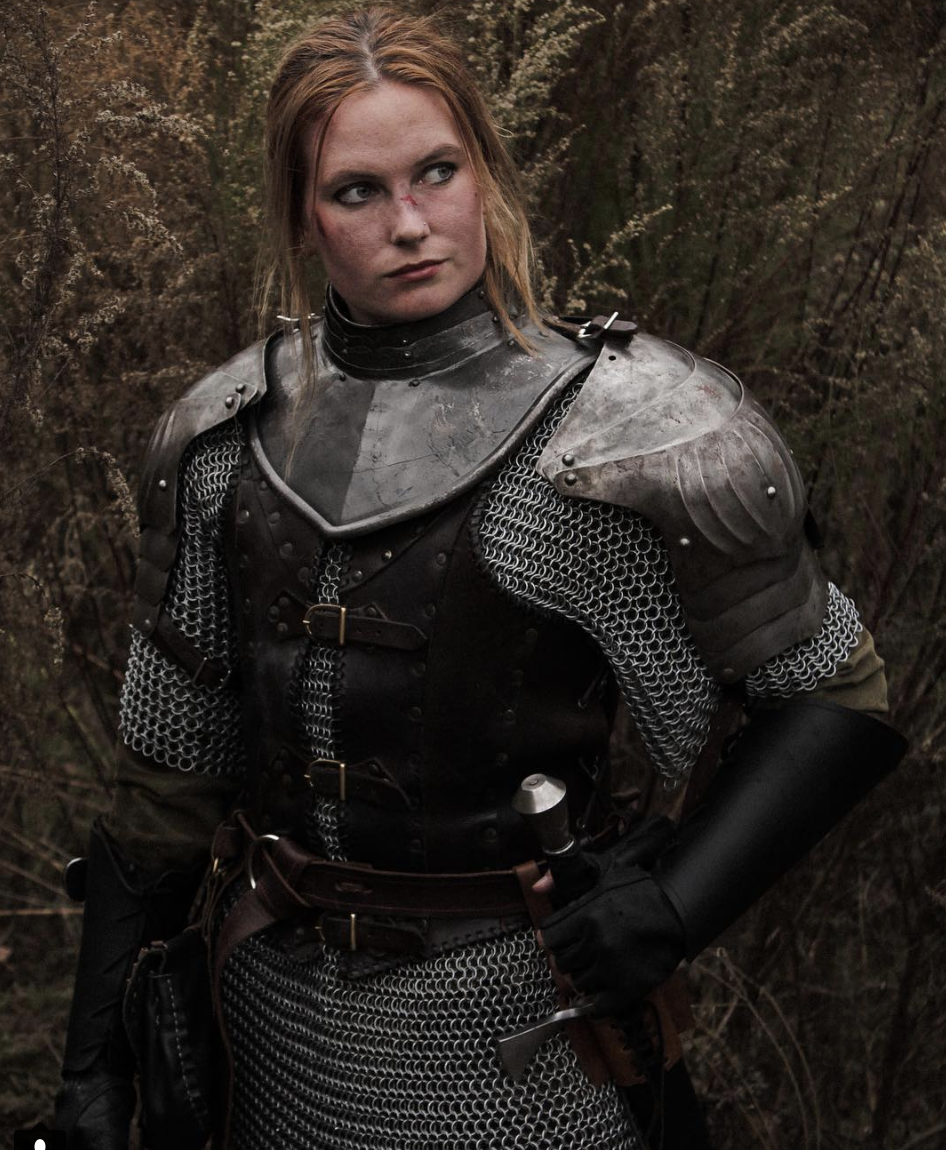 women in armor