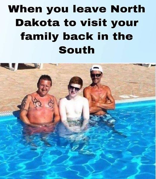 working night shift meme - When you leave North Dakota to visit your family back in the South
