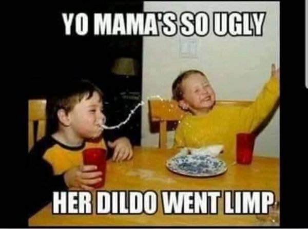 your mama so ugly - Yo Mama'S So Ugly Her Dildo Went Limp