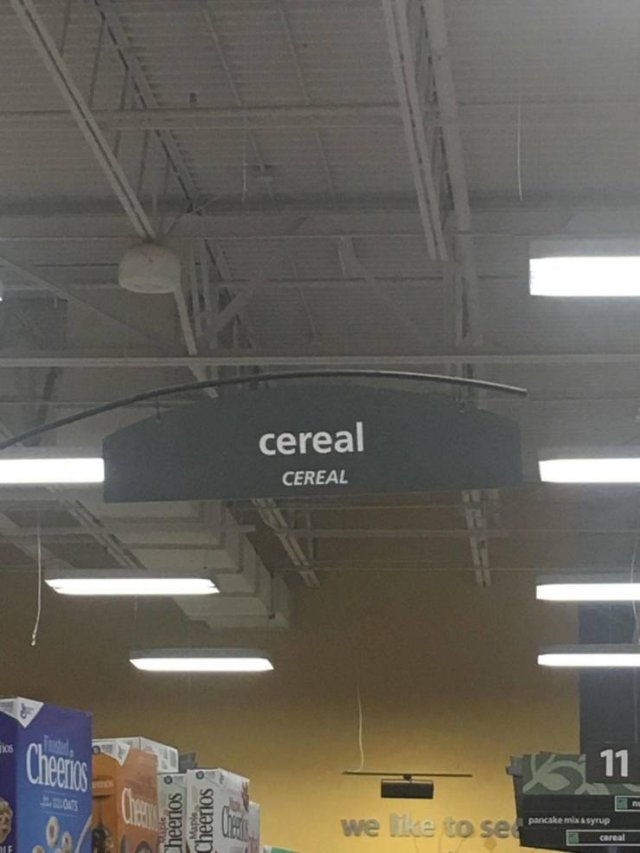 ceiling - cereal Cereal Cheerios Cheerios Cheerios we to se pancake massyrup c ureal