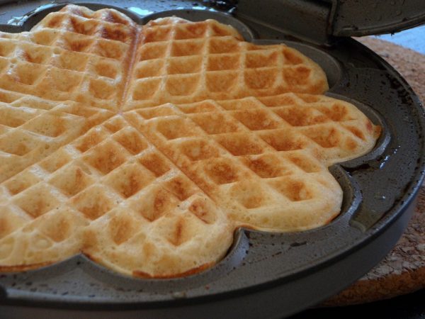 The first pair of Nike running shoes was made in a waffle iron.