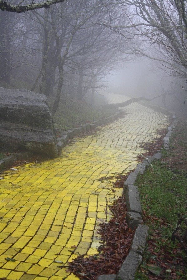 cursed images - yellow brick road nc