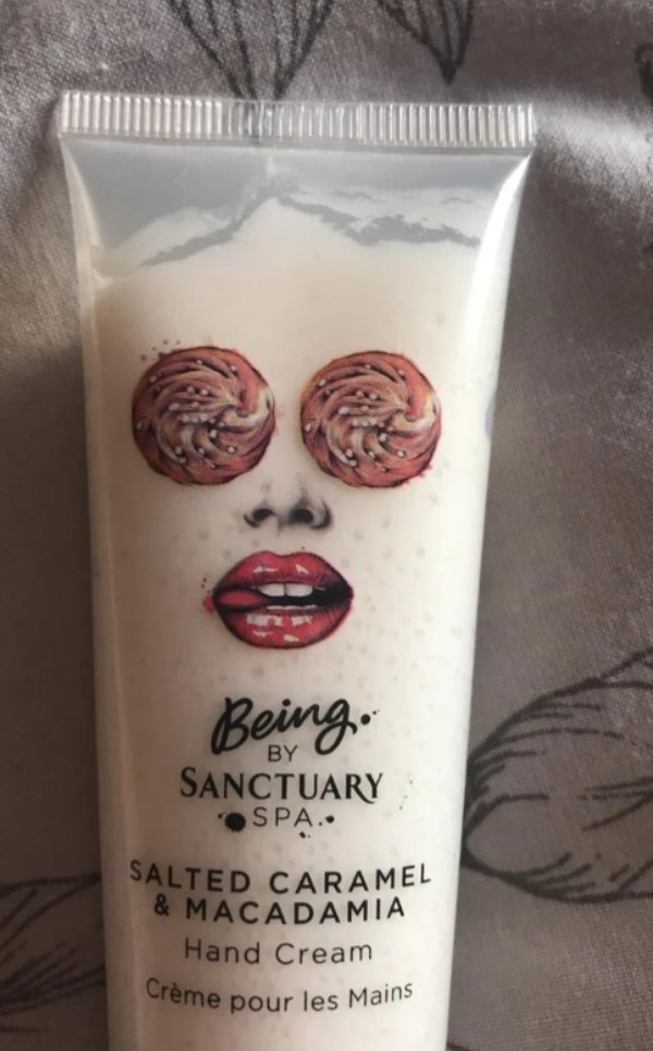 cursed images - health & beauty - Being. By a Sanctuary Spa. Salted Caramel & Macadamia Hand Cream Crme pour les mains