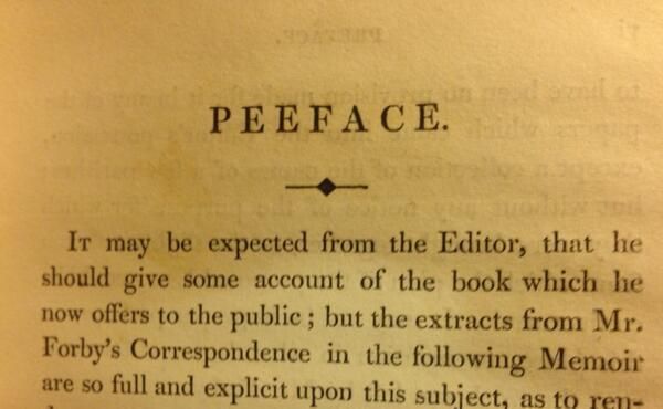 book typos - Peeface. It may be expected from the Editor, that he should give some account of the book which he now offers to the public; but the extracts from Mr. Forby's Correspondence in the ing Memoir are so full and explicit upon this subject, as to 