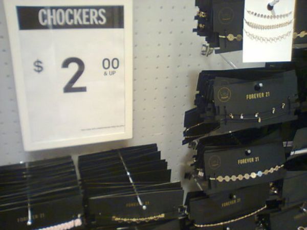 electronics - Chockers $ 2.00 Forever 21 Forever 11