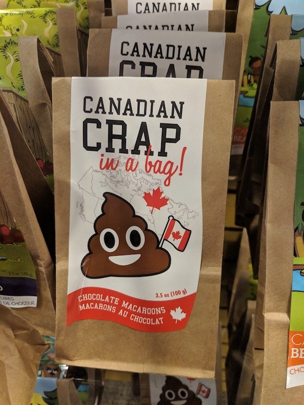 Canadian Atanian Canadian Canadian Crap iw a bag! Oov 3.5 oz 1009 De Chocou Chocolate Macarons A Macaroons " Chocolat Be