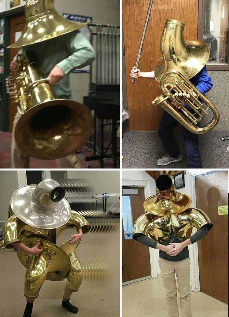 tuba man evolution