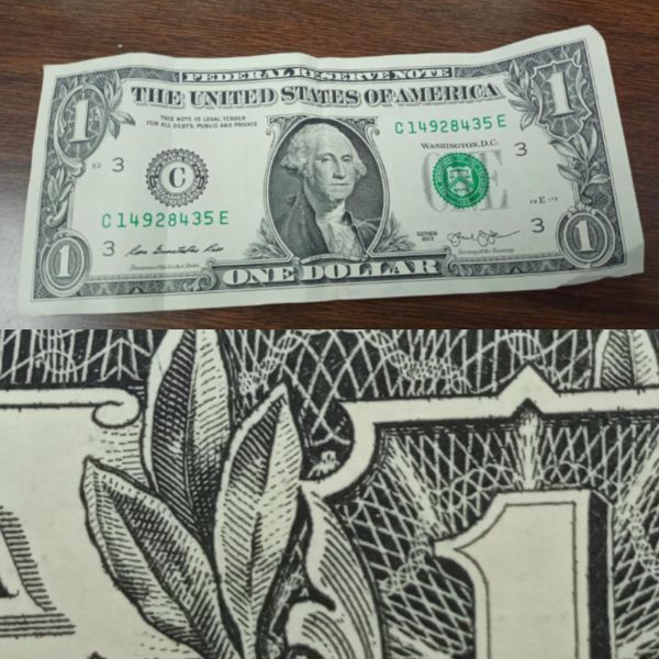 spider on the dollar bill - Ederaleve Notes Tine United States Of America C 14928435 E Ward 3 3 C C149284 35 E 3 La O One Dolero