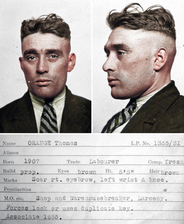 Creepy mugshots from the 1930's.