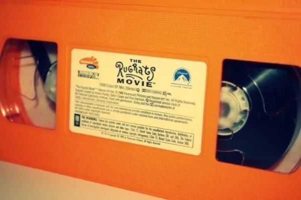 orange vhs rugrats - Movi