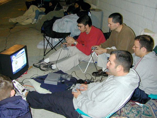 playing ps1