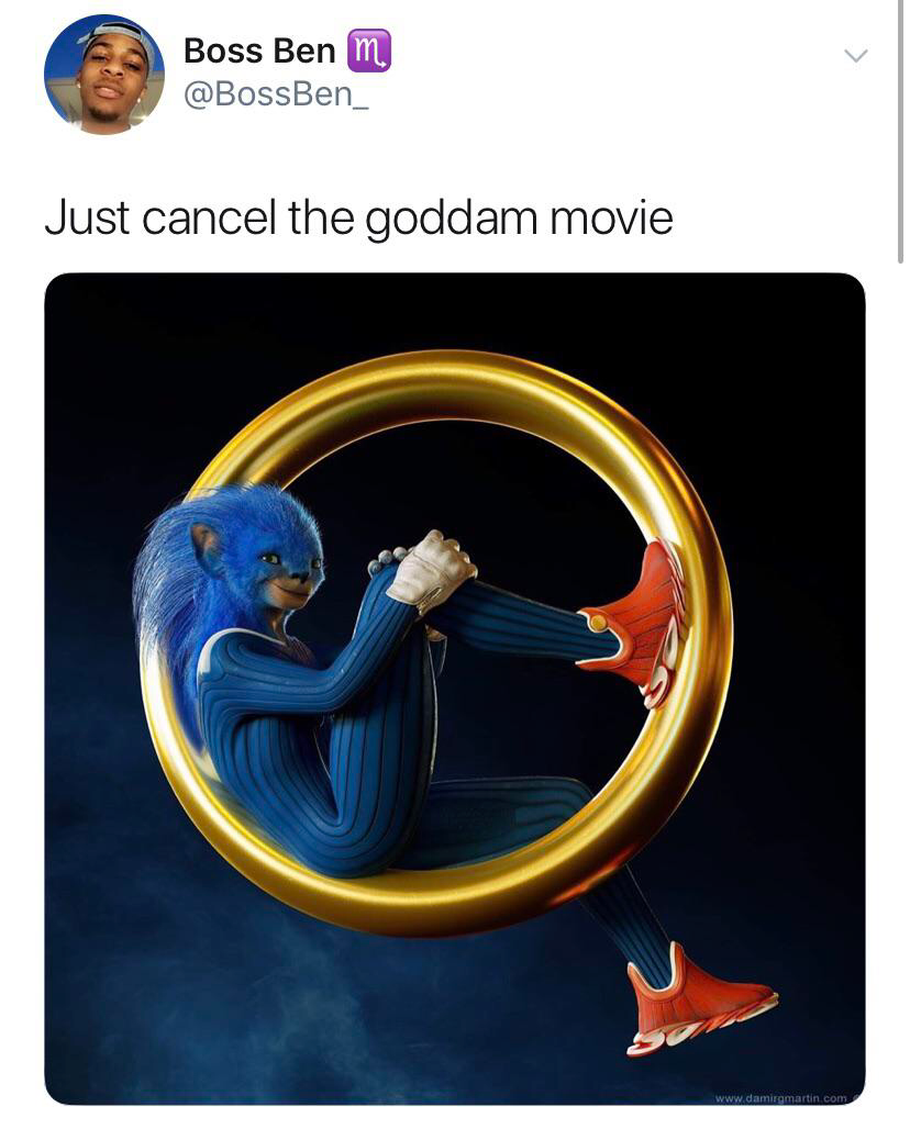 Sonic the Hedgehog - Boss Ben m Just cancel the goddam movie