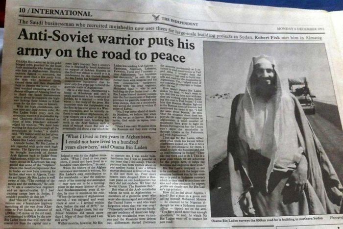 osama bin laden independent - 10 International The Saudi businessman who recruited mujahedin now use them for a The Independent Monday escale building press and Robert Fisk met him is Ale AntiSoviet warrior puts his army on the road to peace Wars "What I 