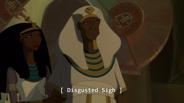 prince of egypt ramses - Disgusted Sigh