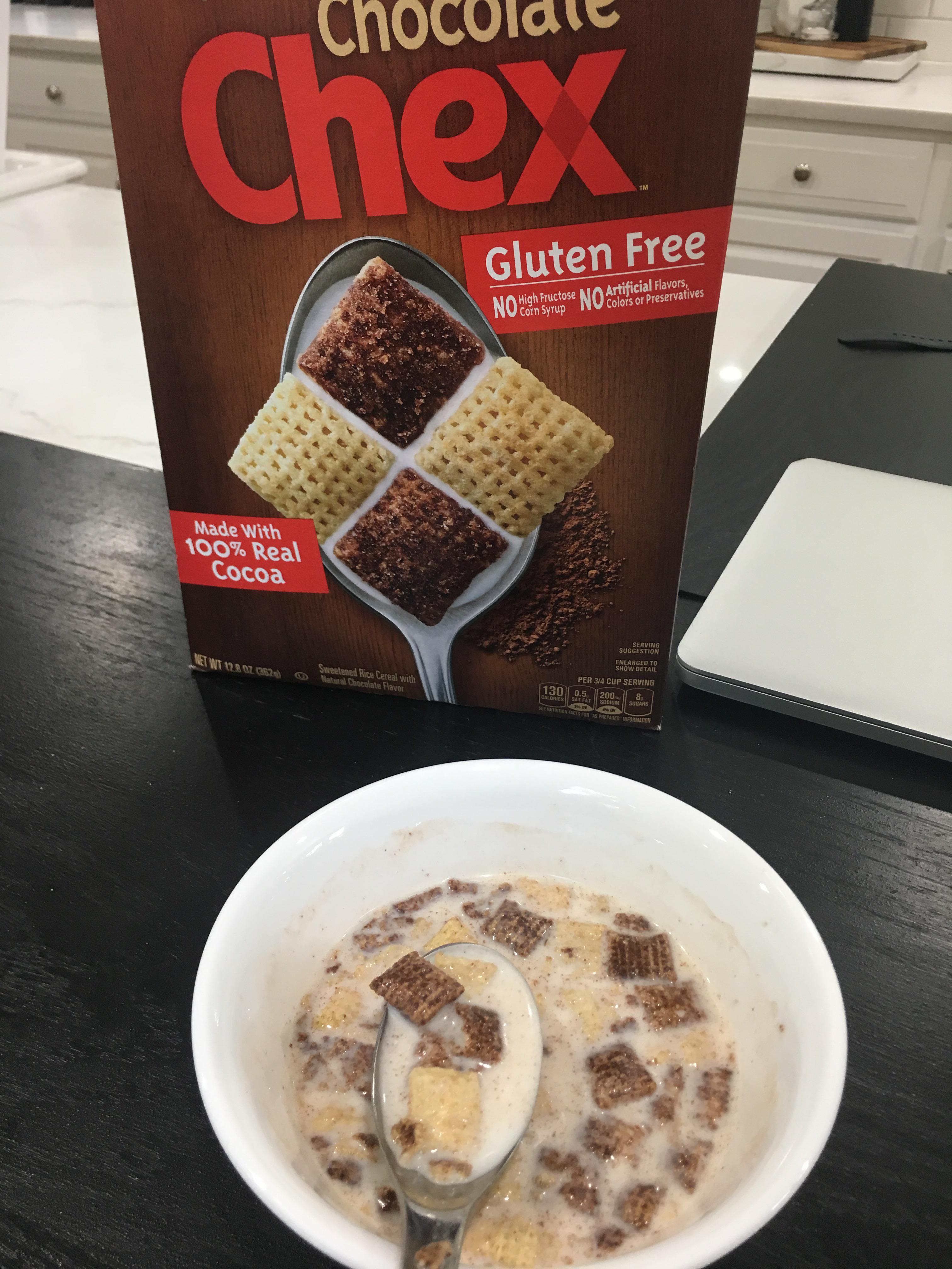 expectation vs reality dish - Chocoldle Chex Gluten Free Nosno Ide with 100% Real Cocoa