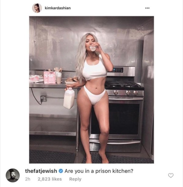 kim kardashian vs nicki minaj - kimkardashian thefatjewish  Are you in a prison kitchen?
