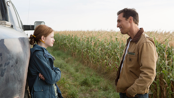 500 acres of corn were grown for the cornfield scene in Interstellar.