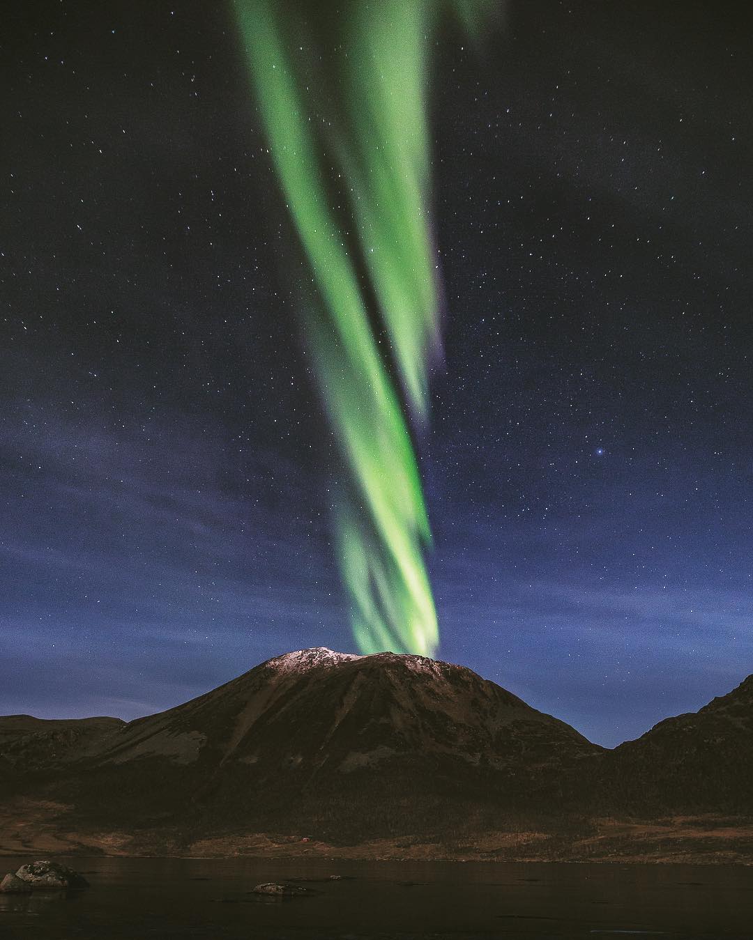 The Northern Lights in Norway.