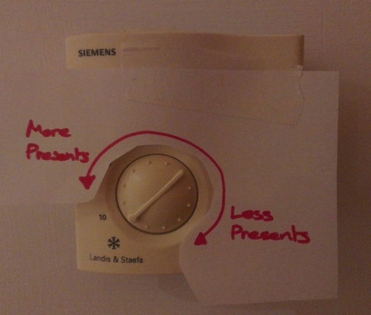 “I’m trying to teach my girlfriend how the thermostat works.”