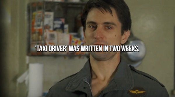 Movie Fact that says robert de niro taxi driver -