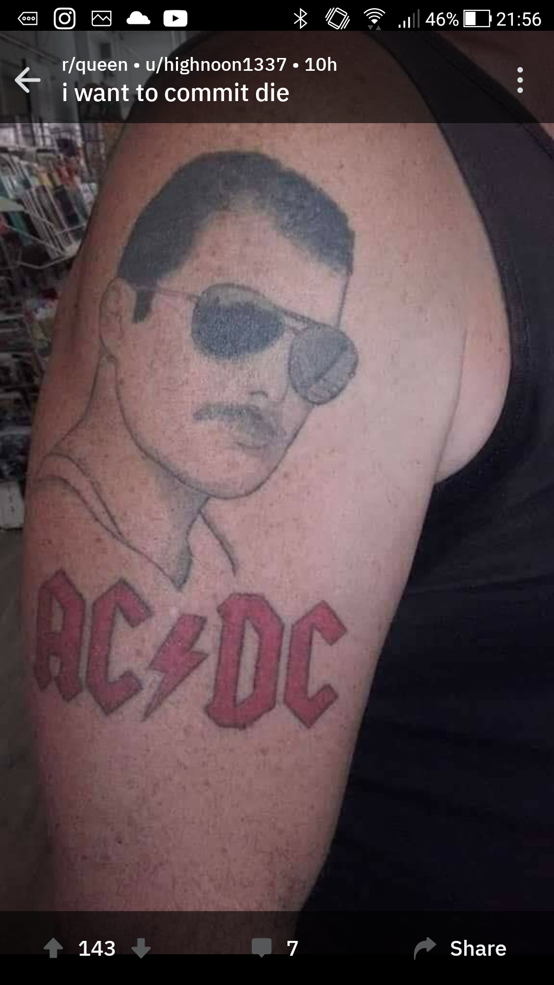 cursed tattoos - .46% 0 queenuhighnoon1337 10h i want to commit die 143