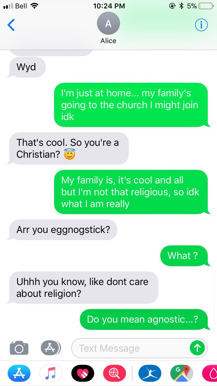 imessage template psd - 11 Bell @ 5% O Alice Wyd I'm just at home... my family's going to the church I might join idk That's cool. So you're a Christian? My family is, it's cool and all but I'm not that religious, so idk what I am really Arr you eggnogsti