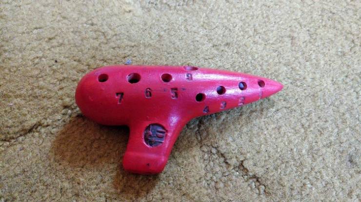 An ocarina.