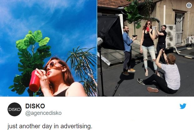 Instagram vs reality - Photography - Disko Disko just another day in advertising.