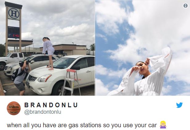 Instagram vs reality - ghetto clouds funeral - 26 Wilson Maa Brandonlu when all you have are gas stations so you use your car